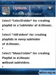 Folder playlist creator