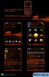 WALKMAN Style / Orange Neon