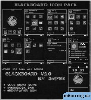 BlackBoard Icon Pack .v1.0.0 by SNIPER для Р990