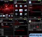 OS UIQ3 Red by Eldorado Theme Art
